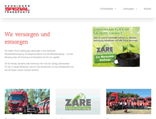 Tablet Screenshot of danninger-spezialtransporte.de